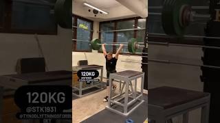 Malkhaz Lomtadze (96, 13 y/o) 120 kg jerk