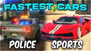 Fastest Cars of Each Class in GTA 5 Online! (Updated)