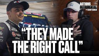 Denny Hamlin’s Raw Reaction to the Shocking Last Lap Drama at Martinsville