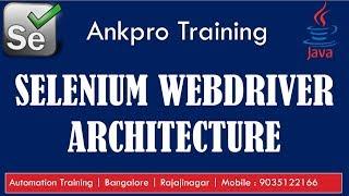 Selenium with Java 3 - Selenium webdriver architecture | WebDriver interface | Remote webdriver
