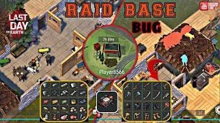 raid base Ldoe player 8566 BUG #season18 #LDOE #Last_Day_on_Earth_Survival #raid_BUG#ldoe_player8566