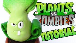 BONK CHOI PvZ2 Polymer Clay Tutorial | Porcelana fría / Plastilina