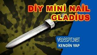 Diy Nail Mini Gladius | DIY | Micro Roman Gladiator Sword