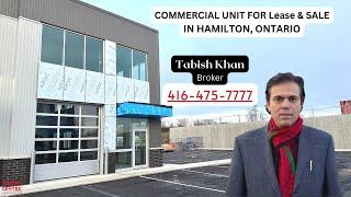 Commercial Opportunity in Hamilton For Sale/Lease!: Full Property TOUR | Tabish Khan Real Estate