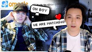 Twinning with a cute boy on Omegle