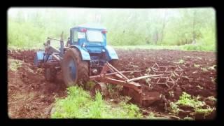 Весенние работы на тракторе Т-40АМ