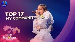 Junior Eurovision 2024: My Community's TOP 17 [Before the Show!]