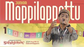 JUNIOR MAPPILAPPATTU | FIRST | FESTIVAL OF HOPE | SAHITYOTSAV 2024