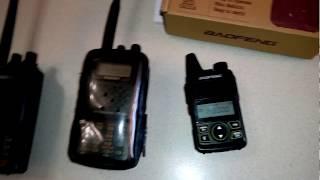 Baofeng BF-T1 * Work on unregulated frequencies * Baofeng Mini radio