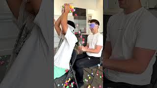 Pouring 10,000 Ping Pong Balls On My Friends! 