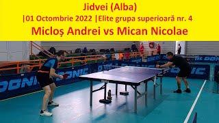 Micloș Andrei vs Mican Nicolae |Elite grupa superioară nr 4 |Jidvei 2022