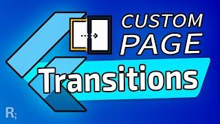 Flutter Custom & Staggered Page Transition Animation Tutorial