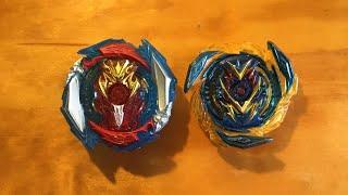 Beyblade Burst Infinite Achilles A6 VS Brave Valtryek V6 (OMG WOW!)