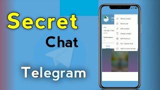 How to secret chat on telegram