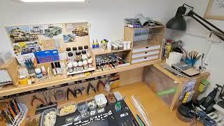 Hobby room for models, workbench from HobbyZone