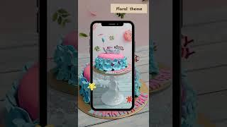 Jo'scakes//Birthdaycakes//Floraltheme//sghomebaker