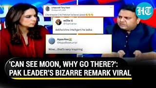 'Chand Toh Dikhta Hai': Pak's Fawad Chaudhry Roasted For Mocking India's Chandrayaan-3 Mission