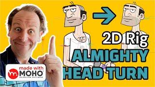 “Almighty Head Turn” in Moho Pro