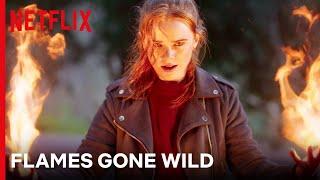 Feel the Flame   Bloom Tests Her Magic for the First Time | Fate: The Winx Saga | Netflix