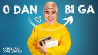 INGLIZ TILDA 0 DAN B1 GA CHIQISH | OCHIQ DARS