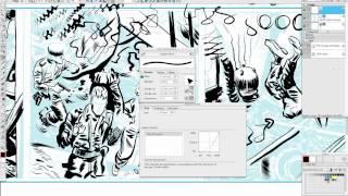 Manga Studio Organic Inking Brush Settings