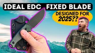 First EDC Fixed Blade Of 2025 Is A Doozy!