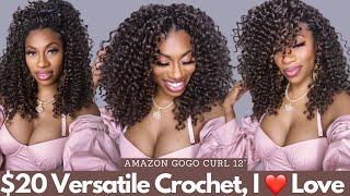 $20 Amazon Gogo Curl - We found a Banger, Perfect Length, Perfect curls, versatile crochet