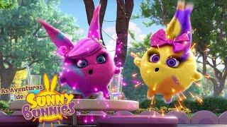 MUDANDO CORES | Desenhe com As Aventuras de Sunny Bunnies | Desenhos Animados Infantis