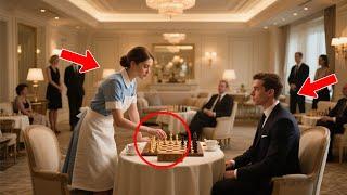 They Invited the Maid to Play Chess as a Joke — But Her First Move Left Everyone Stunned
