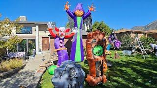 Unboxing 3 New Halloween Inflatables!