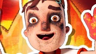 ОГНЕННЫЙ МОНСТР В ПРИВЕТ СОСЕД - ПРЯТКИ ! - Hello Neighbor: Hide And Seek