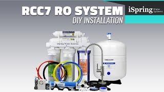 Installation | iSpring RCC7 Reverse Osmosis Water Filter System