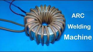 DIY Powerful ARC welding machine from transformer