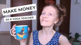 How to make money online as a YOGA TEACHER | Yoga business tips