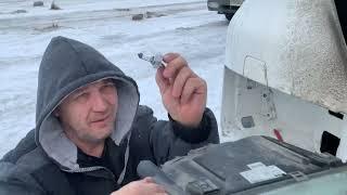 Замена лампочек ближний и дальний свет. MAN TGX