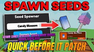 GROW A GARDEN SEED SPAWNER SCRIPT! SPAWN CANDY BLOSSOM, SPAWN SUPER SEED, SPAWN MOON MANGO