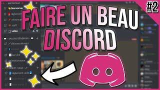 [TUTO] Créer un BEAU Serveur Discord en 2021 #2