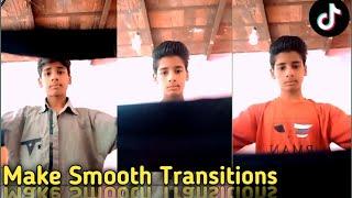 Make Smooth Transitions|| Tik Tok Trending Transition # 1 ||Transition Tutorials||Tech With TK||