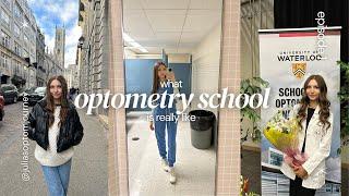 what optometry school is really like | applying, OAT, courses + more !