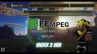 Rendering failed replay mod problem solved