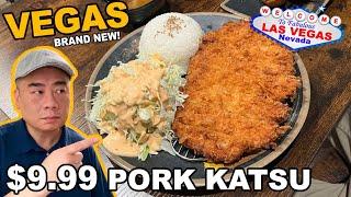 $9.99 Pork Katsu at "MATSU RAMEN & KATSU" a NEW Local Restaurant!  Las Vegas