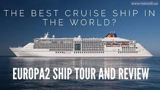 Hapag Lloyd Cruises MS Europa2 ship tour and review 4K - The best cruise ship in the world?