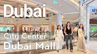 Dubai [4K] Dubai Mall, Amazing City Center Walking Tour 