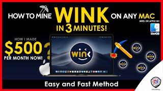 How To Mine WINkLink On Any MAC | Intel or M1 | WINK | Fast and Easy | Beginner Guide