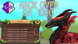 Dragon sim how to Hack over lvl 1000