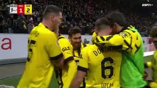 GIO REYNA SCORES A STOPPAGE TIME WINNER FOR BORUSSIA DORTMUND!!! 