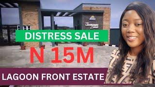 DISTRESS SALE: N15M land for sale @ LAGOON FRONT ESTATE  EPE