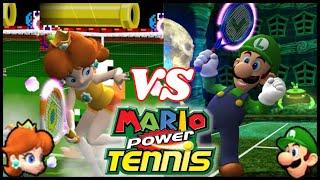  Mario Power Tennis - Daisy vs Luigi 