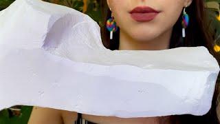 Звонкий хруст ГЛЫБОЙ МЕЛАBlock of chalk | ASMR