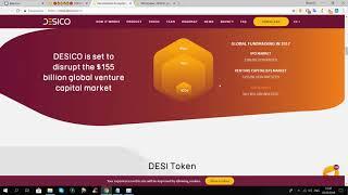 DESICO - первая в мире платформа для краундфандинга!